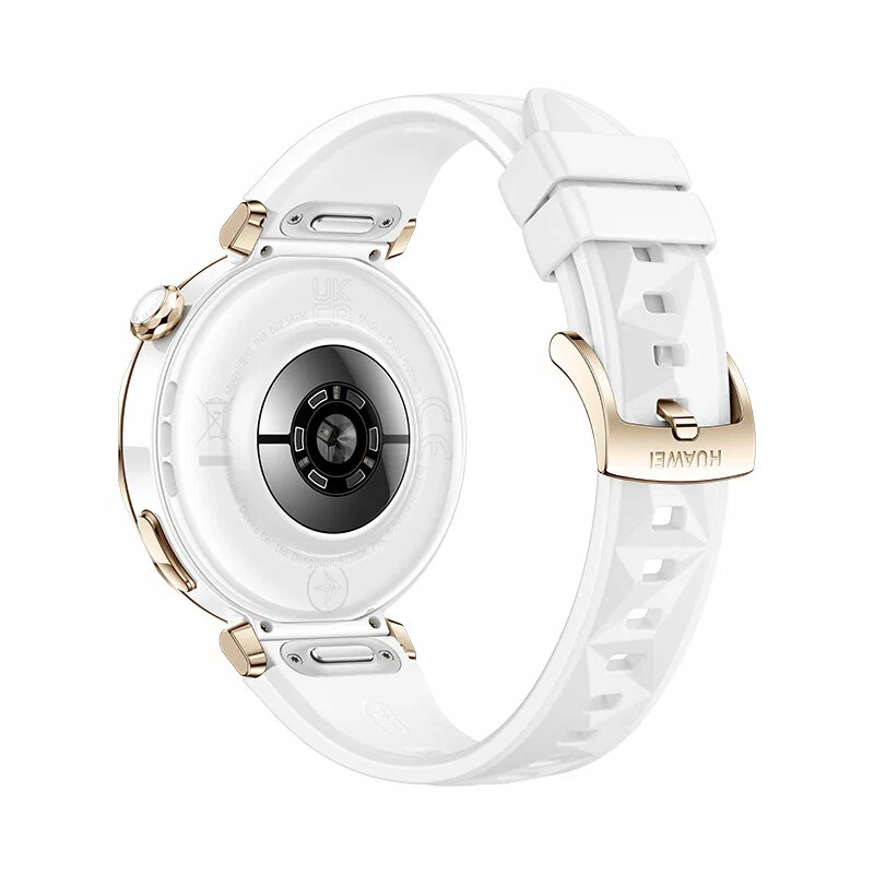 Умные смарт-часы Huawei Watch GT 5 Pro, 42 mm, Bluetooth, NFC, White/Gold
