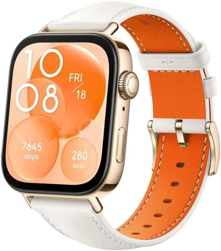 Умные смарт-часы Huawei Watch FIT 3, 43.2 mm, Bluetooth, NFC, Pearl White