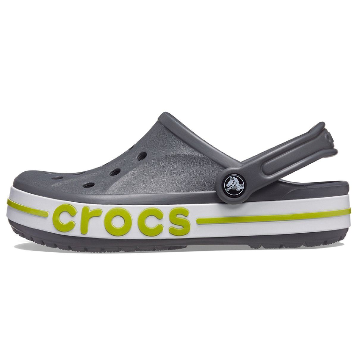 Сабо Crocs Bayaband Clog 3-5 cm Gray