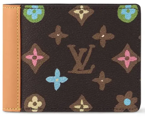 Кошелек Louis Vuitton By Tyler The Creator Multiple Wallet Chocolate Craggy Monogram