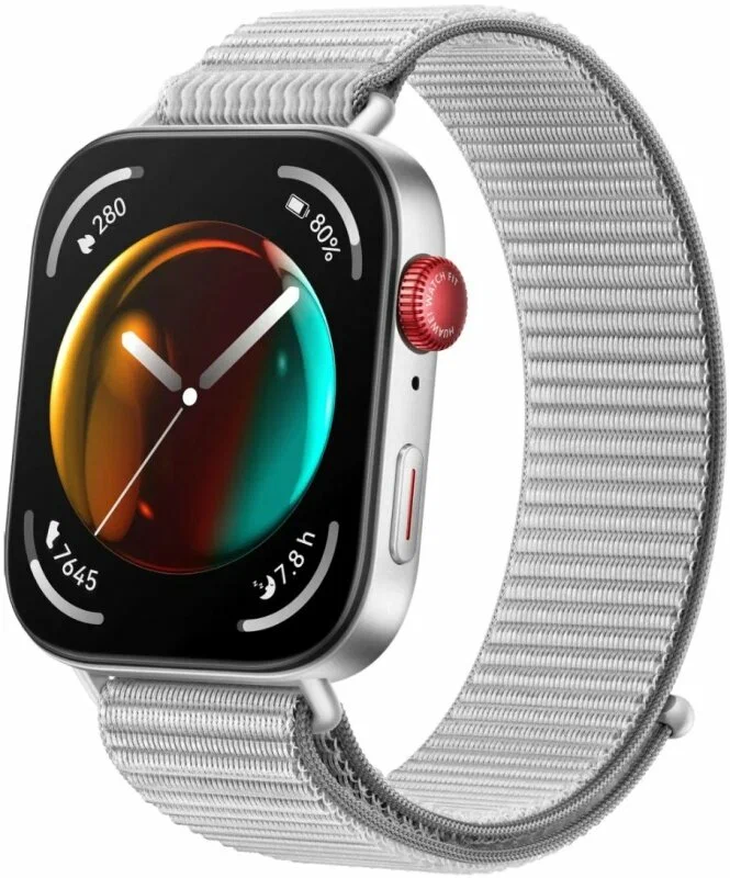 Умные смарт-часы Huawei Watch FIT 3, 43.2 mm, Bluetooth, NFC, Grey