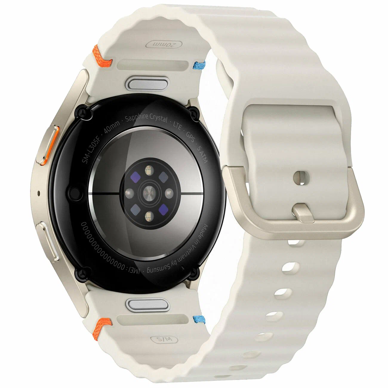 Умные смарт-часы Samsung Galaxy Watch 7, Bluetooth , LTE, 40 mm, White Gold