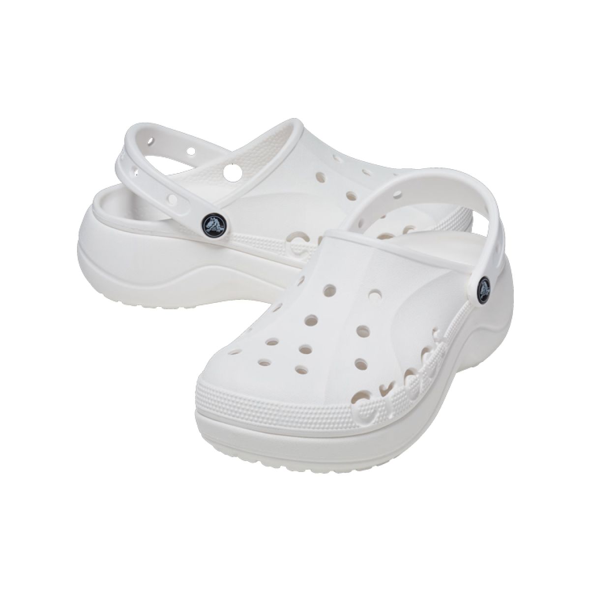 Сабо Crocs Classic Baya Platform Slide 4.1 cm White