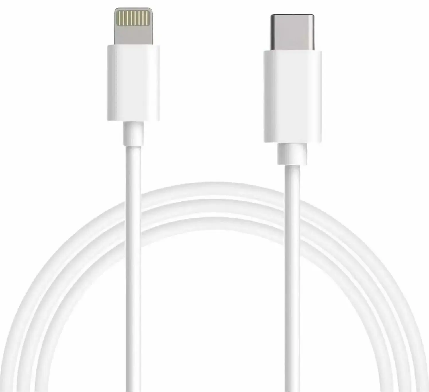 Зарядный кабель Apple USB-C/Lightning 1 m White