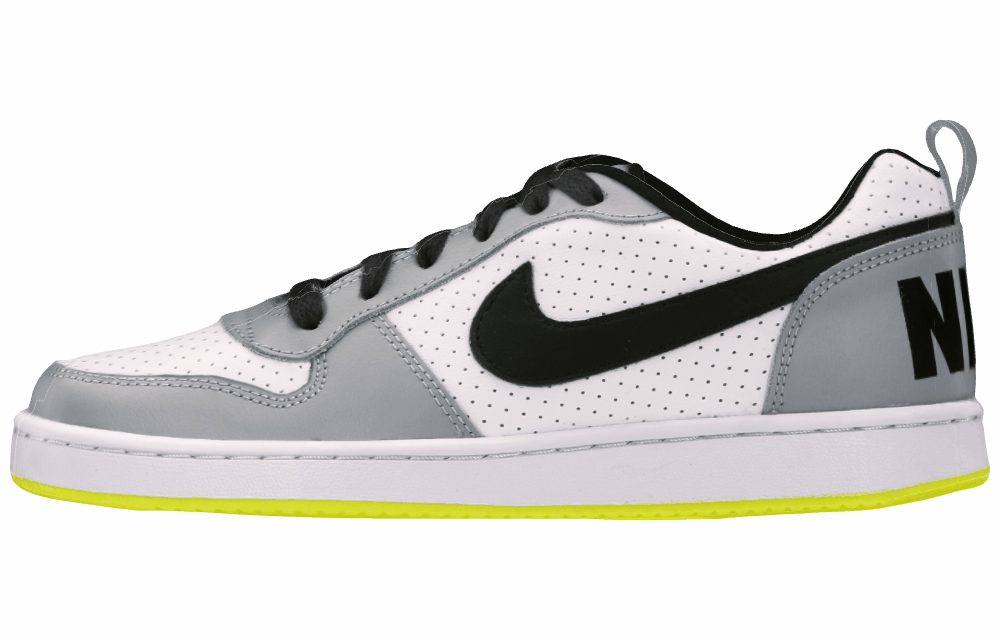 Подростковые кроссовки Nike Borough Low White/Black/Wolf Grey GS