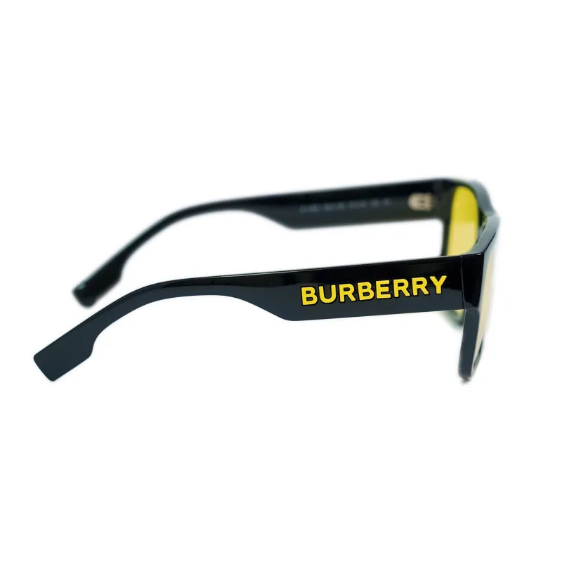 Солнцезащитные очки Burberry Black Frame With Yellow Lenses