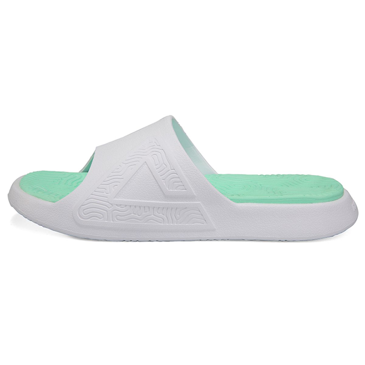 Шлёпанцы унисекс Peak State Pole Classic Drag White/Green