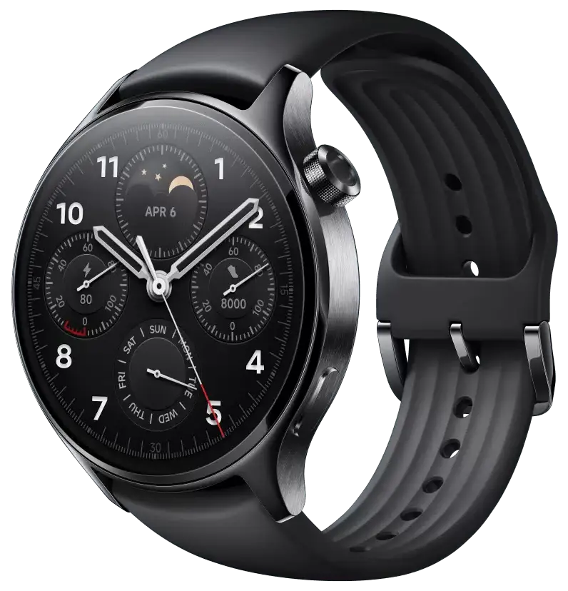 Умные смарт-часы Xiaomi Watch S1 Pro, NFC, Silver Black