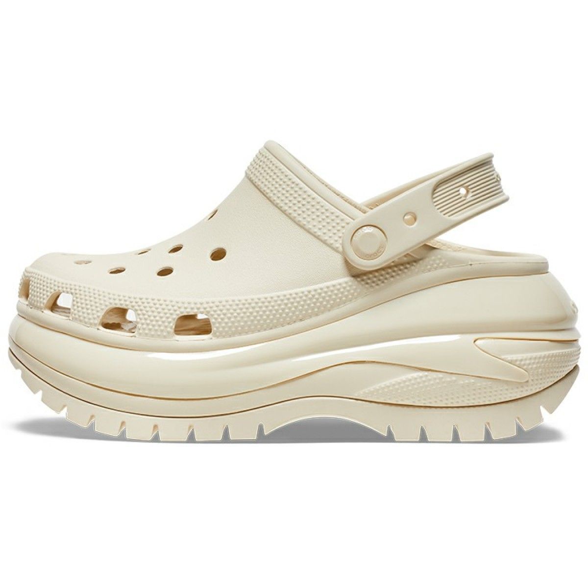 Сабо Crocs Mega Crush Clog  6.1 cm Bone