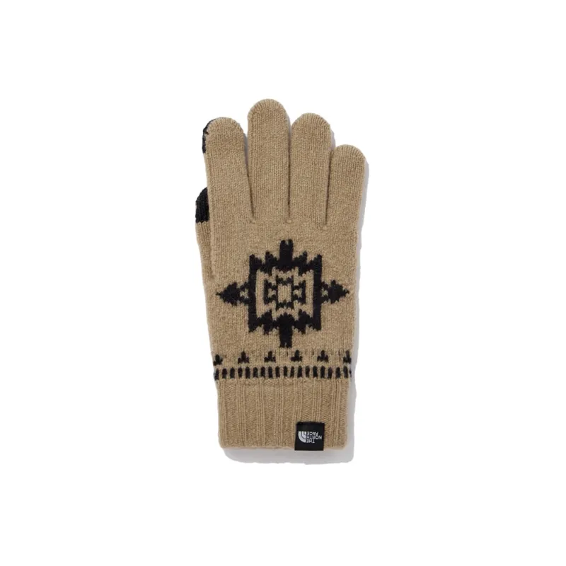 Вязанные перчатки The North Face L Brown