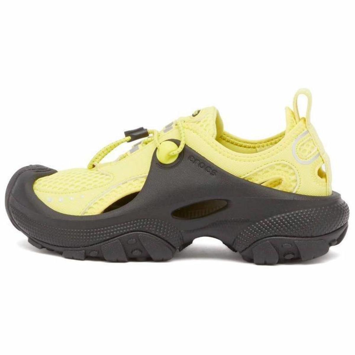 Мужские сабо Crocs Trail Break 2 Chartreuse Yellow/Black