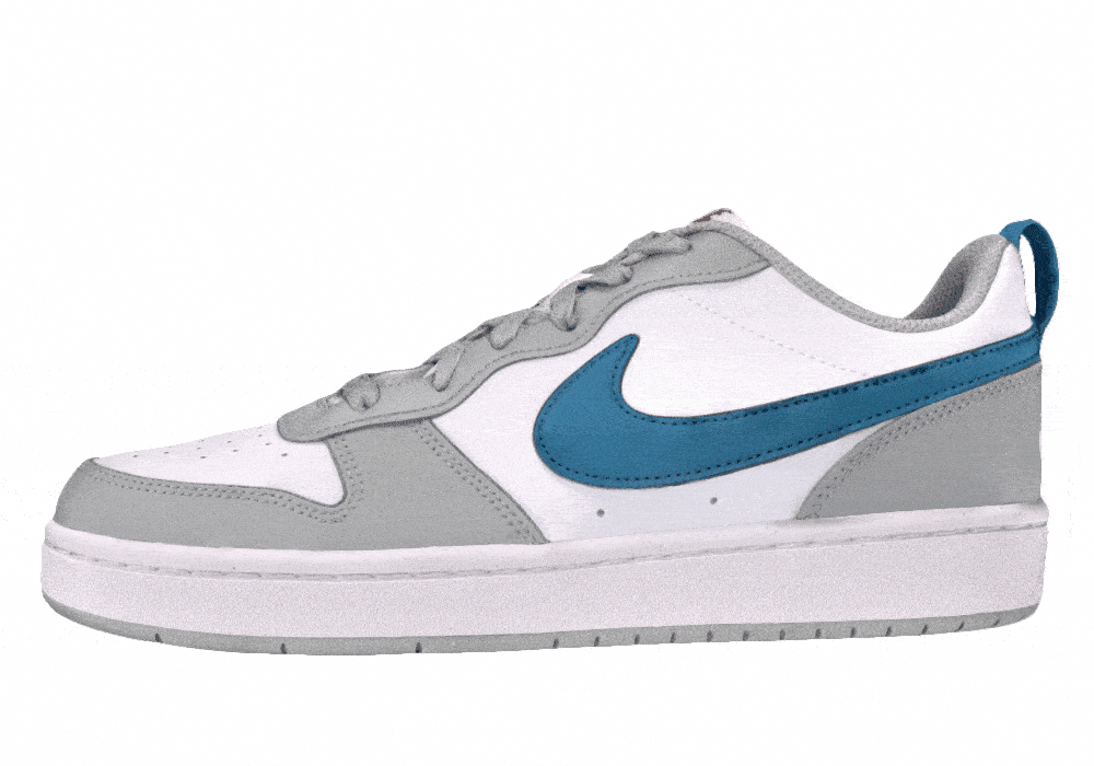 Подростковые кроссовки Nike Court Borough 2 Low  Light Smoke Grey GS