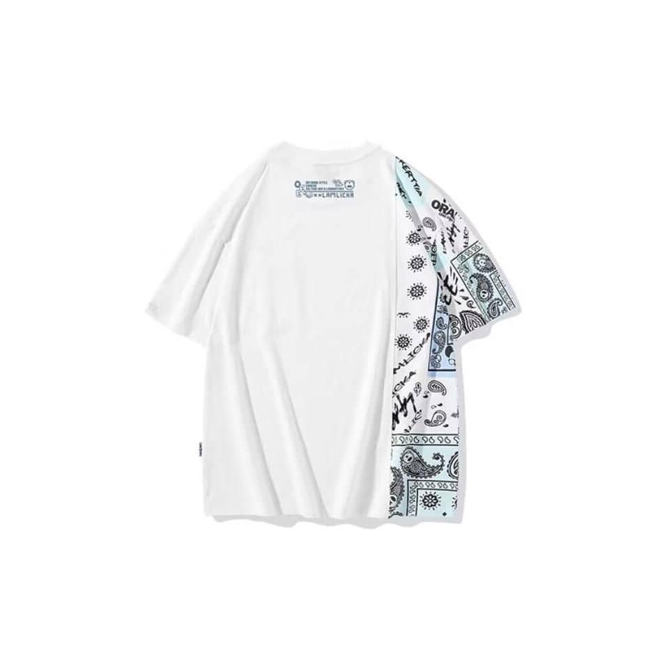 Футболка LAMLICKA White/Blue