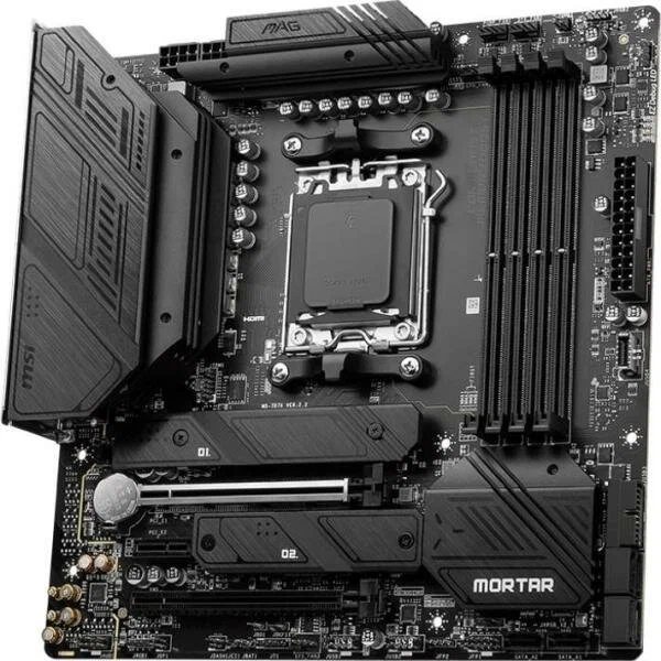 Материнская плата MSI MAG B650M MORTAR WIFI, AM5, DDR5, mATX