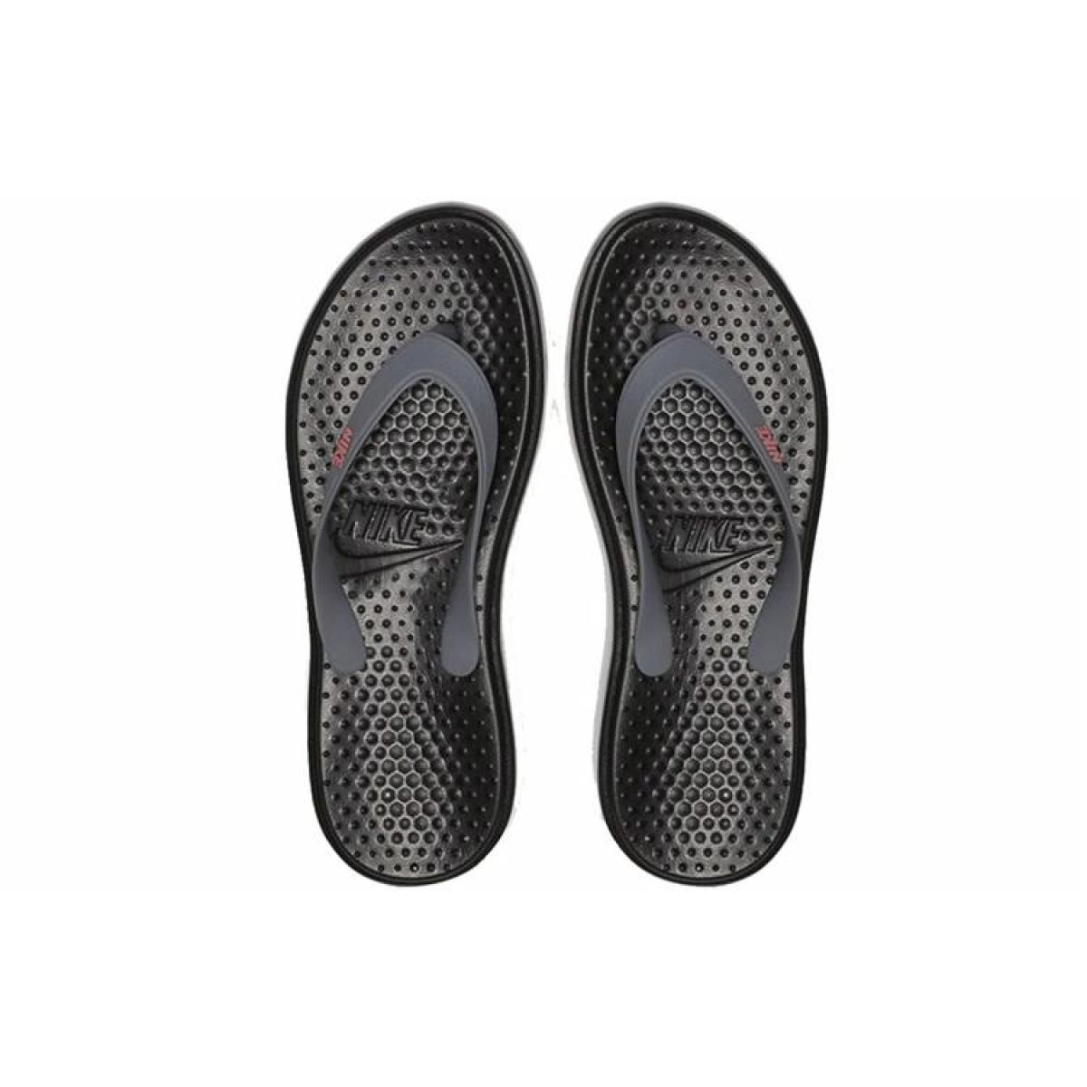 Мужские шлёпанцы Nike Solay Thong Grey/Black