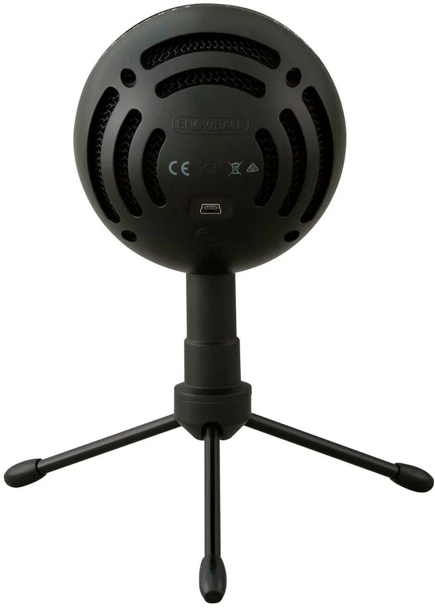 Микрофон Logitech Blue Yeti Snowball Ice, Black