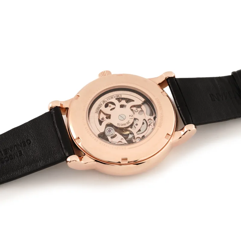 Мужские механические часы Emporio Armani Gold