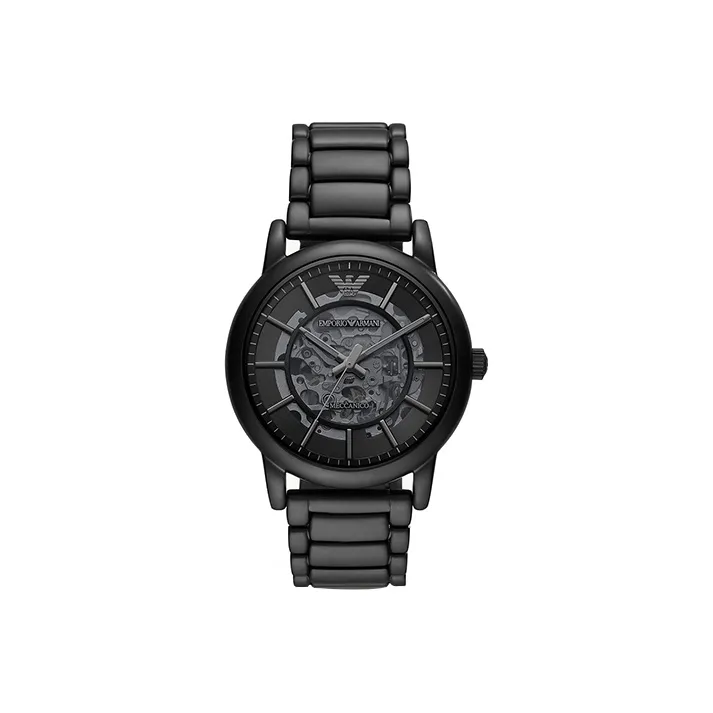Мужские механические часы Emporio Armani Black
