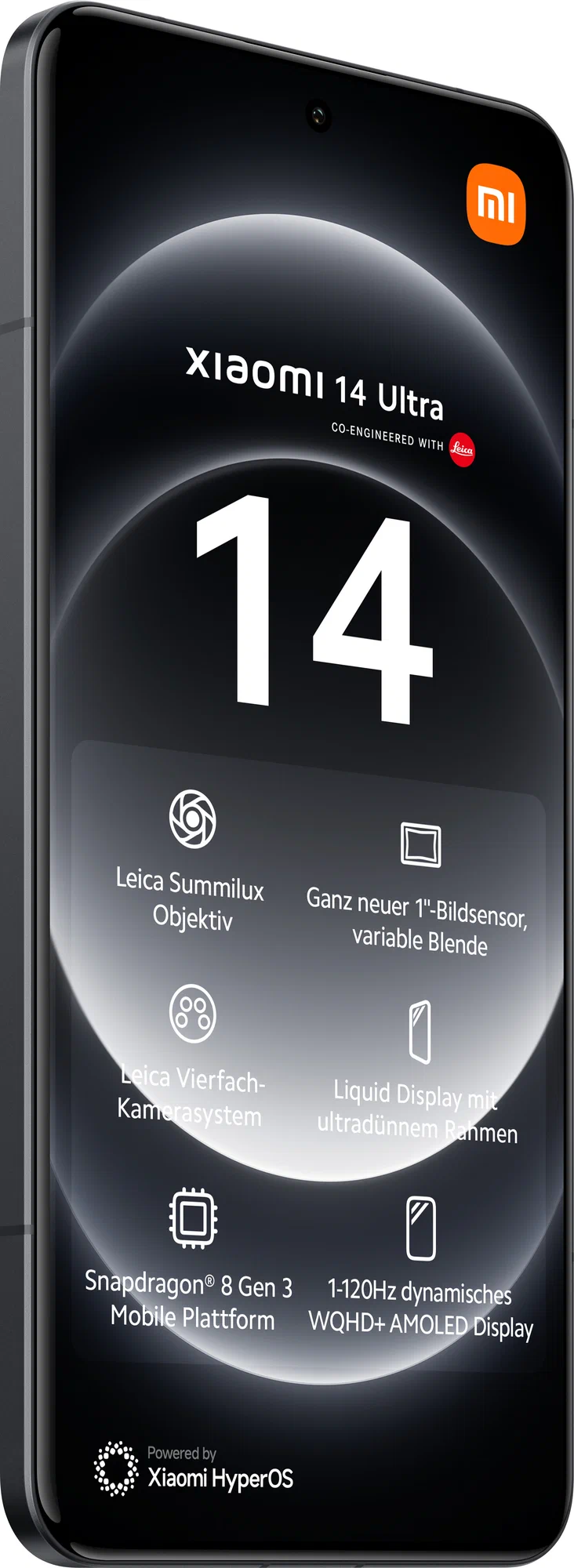 Смартфон Xiaomi 14 Ultra 12/256 GB, Dual nano SIM, Black