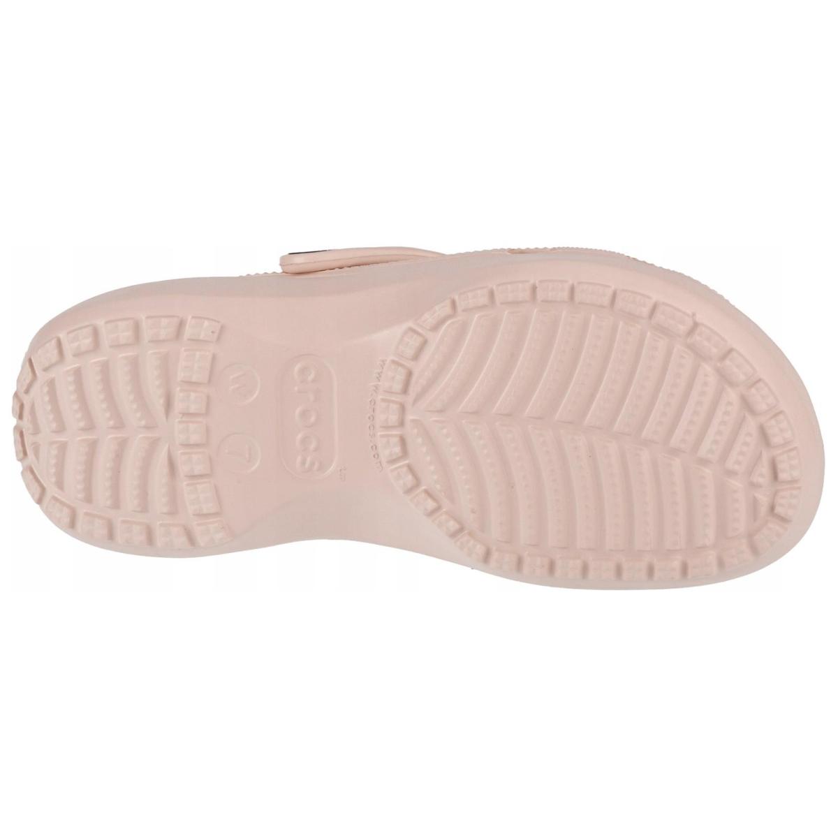 Женские сабо Crocs Classic Platform Clog 4.1cm Quartz Pink