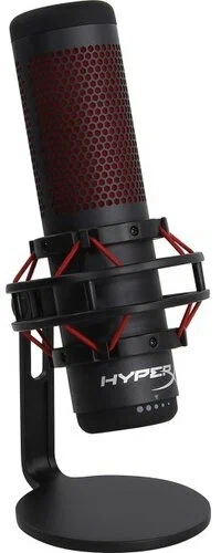 Микрофон HyperX QuadCast HX-MICQC-BK Black/Red