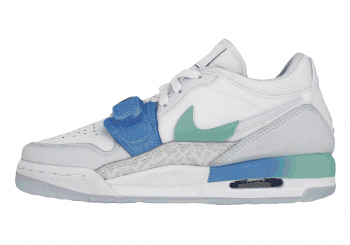 Подростковые кроссовки Air Jordan Legacy 312 Mid Grey/Blue GS