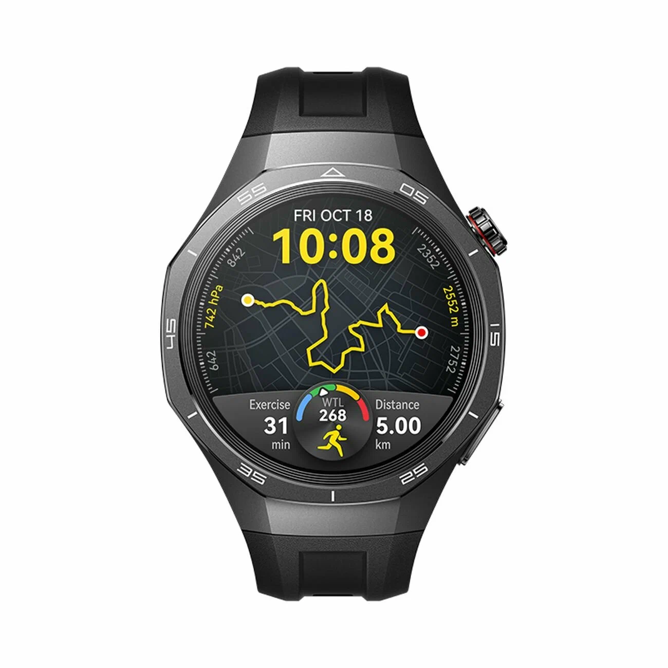 Умные смарт-часы Huawei Watch GT 5 Pro, 46 mm, Bluetooth, NFC,  Black