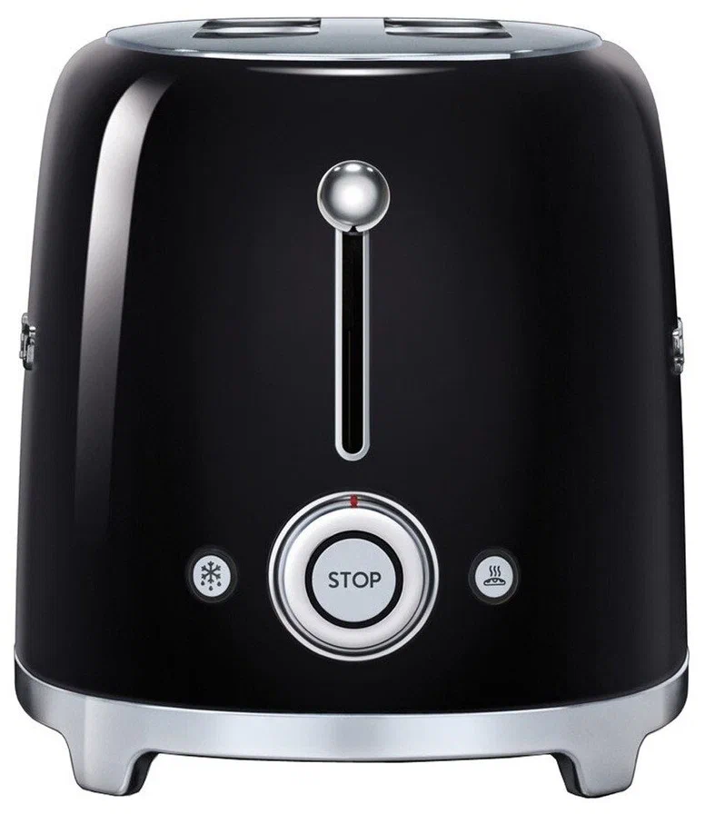 Тостер Smeg TSF01WH Black