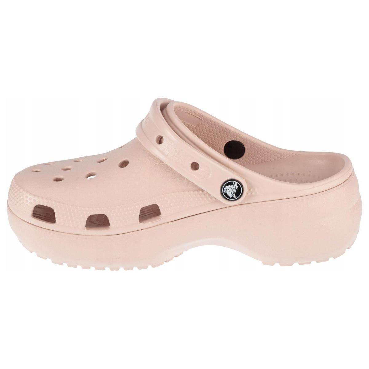 Женские сабо Crocs Classic Platform Clog 4.1cm Quartz Pink