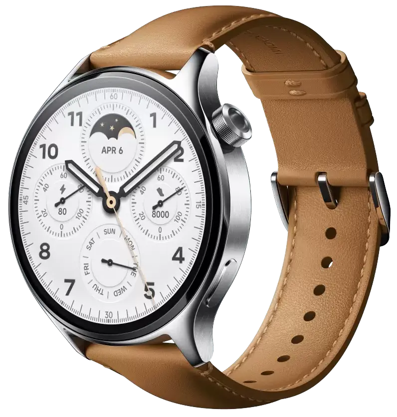 Умные смарт-часы Xiaomi Watch S1 Pro, NFC, Silver