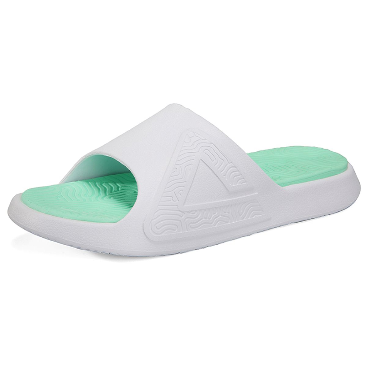 Шлёпанцы унисекс Peak State Pole Classic Drag White/Green