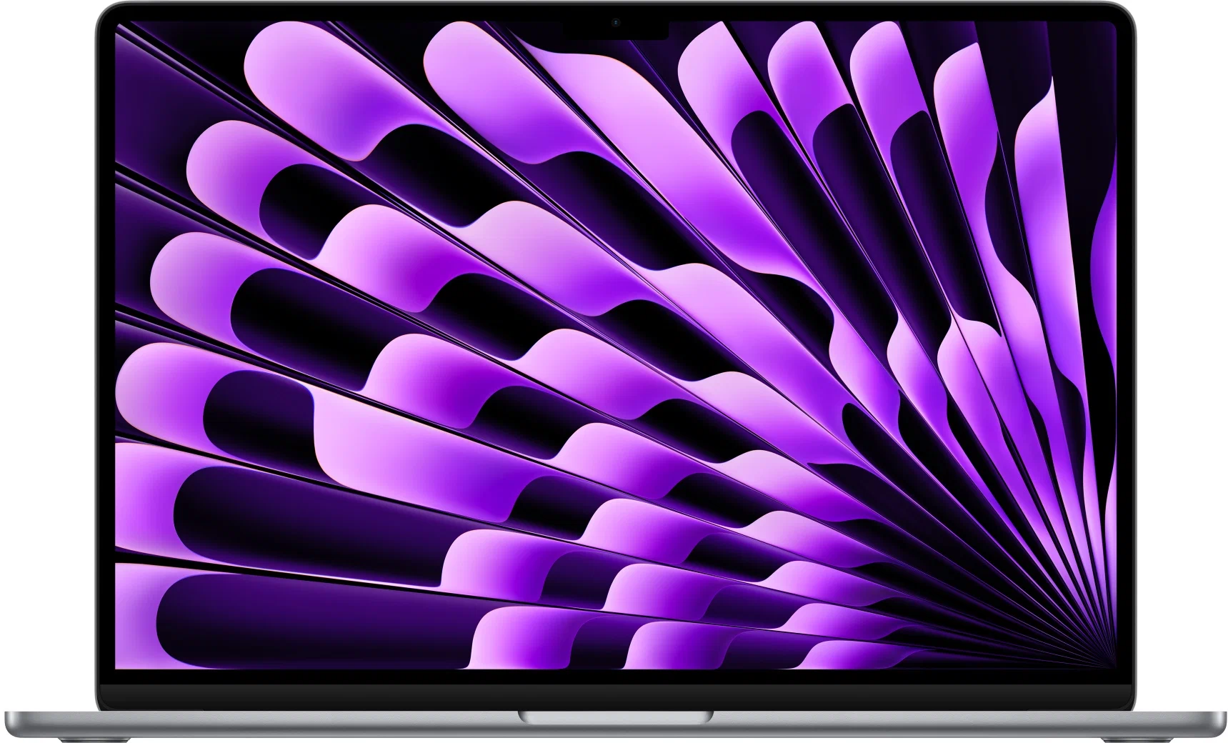 15.3" Ноутбук Apple MacBook Air 15 M2 (2023), 8 GB RAM/256 GB SSD, 8 CPU/10 GPU, Space Gray, английская клавиатура