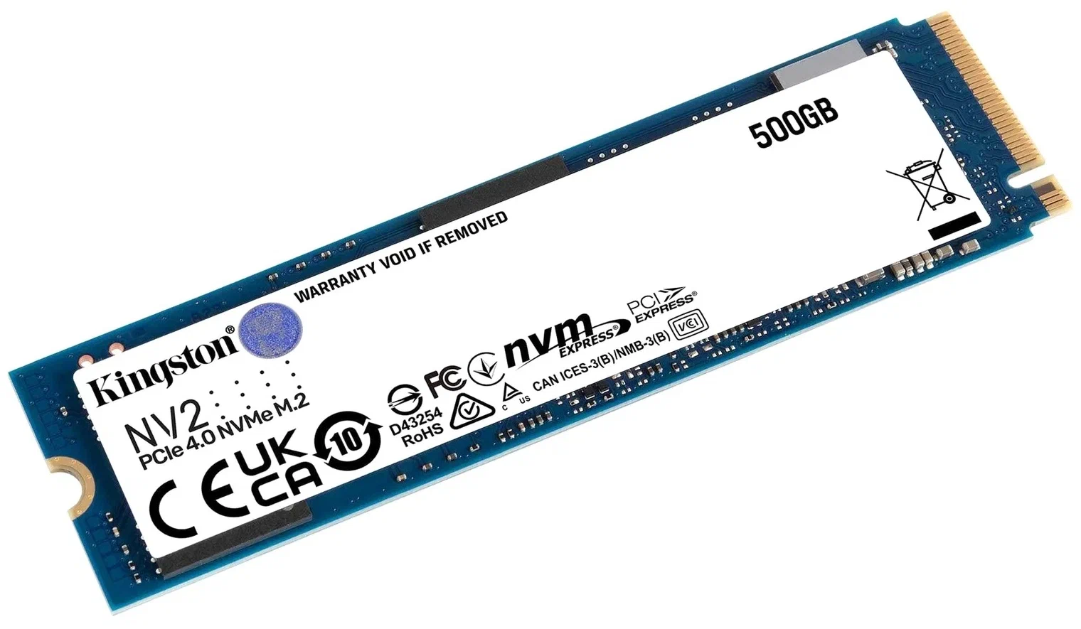 Внутренний накопитель SSD Kingston 500 GB M.2 (SNV2S/500G)