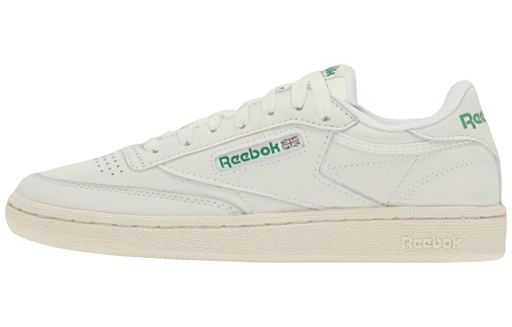 Женские кеды Reebok Club C 85 Vintage Beige/Green