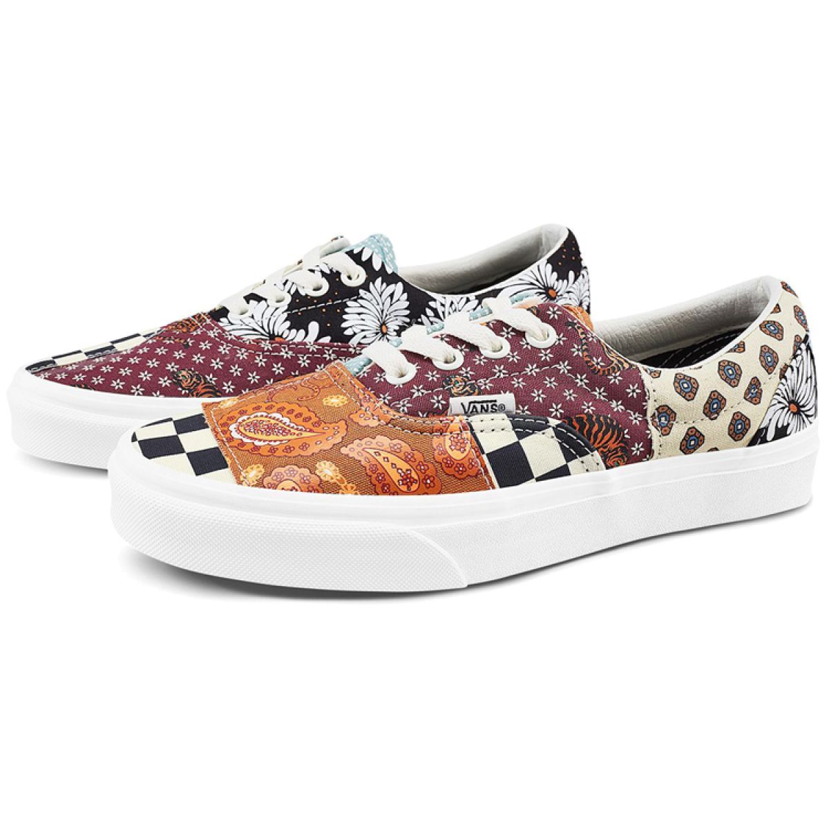 Кеды Vans Era Tiger  "Patchwork" Orange