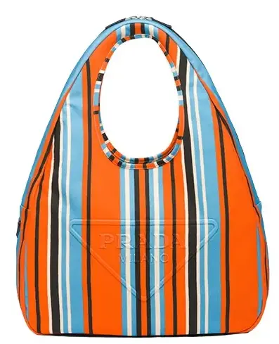 Мужская сумка-хобо Prada Orange