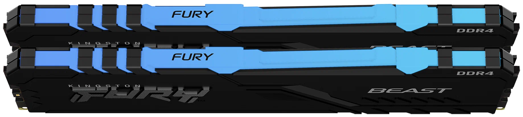Оперативная память Kingston Fury Beast 32 GB (2x16 GB) DDR4 3600 MHz RGB (KF436C18BBAK2/32)