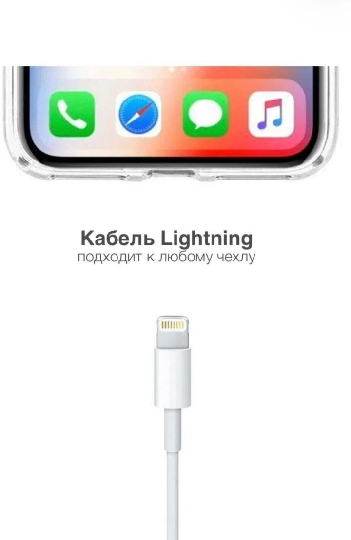 Зарядный кабель Apple USB-C/Lightning 1,5 m White