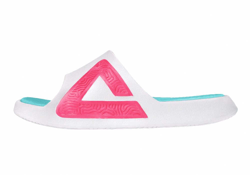 Шлёпанцы Peak State Pole Classic Drag White/Rose Red