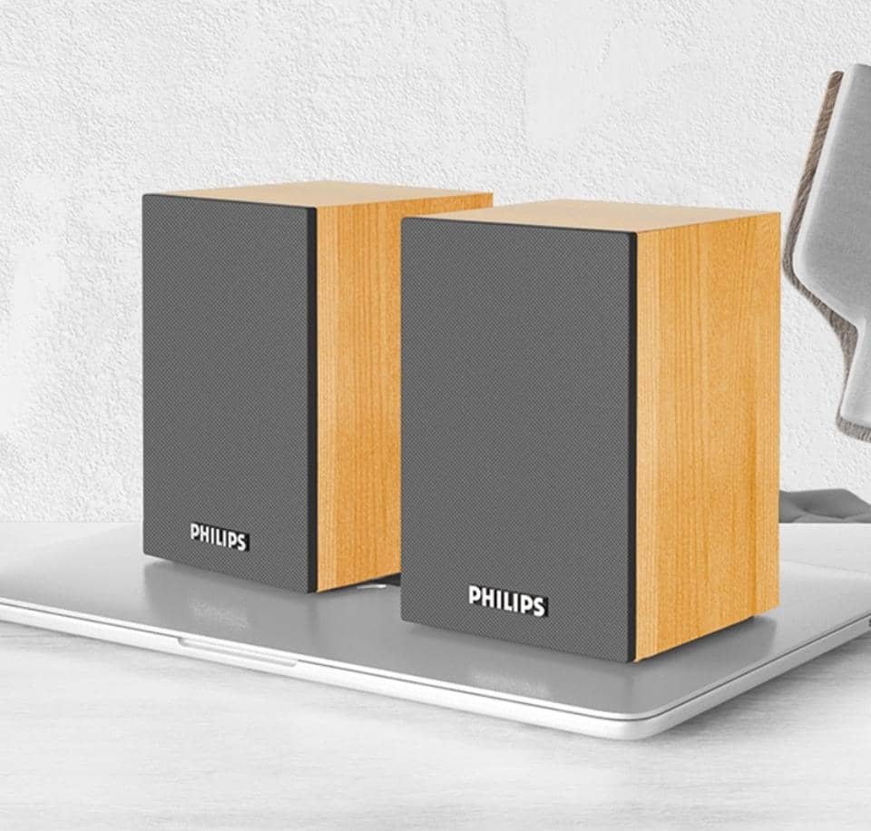 Акустическая система Philips SPA 20 4W Light Brown