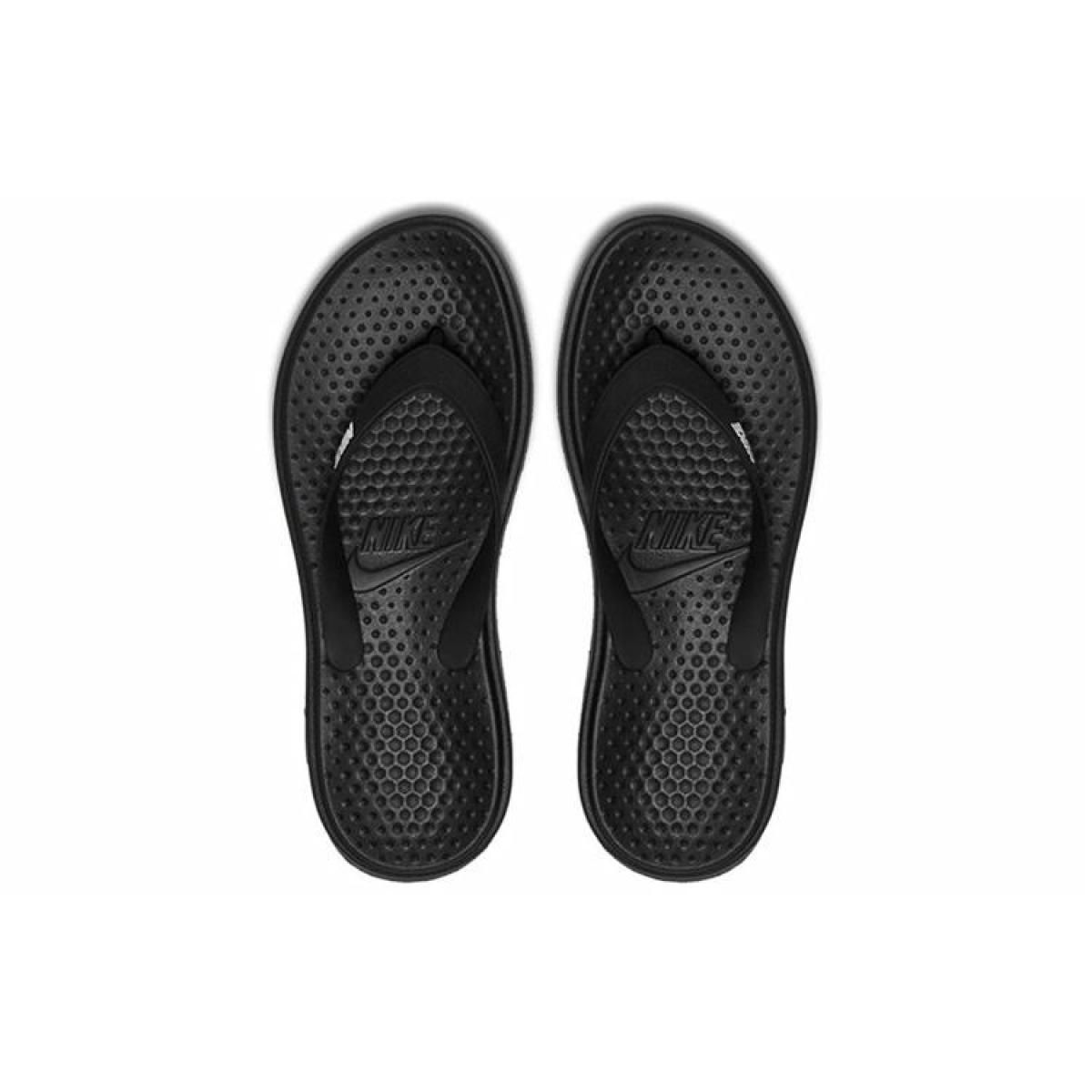 Мужские шлёпанцы Nike Solay Thong Black