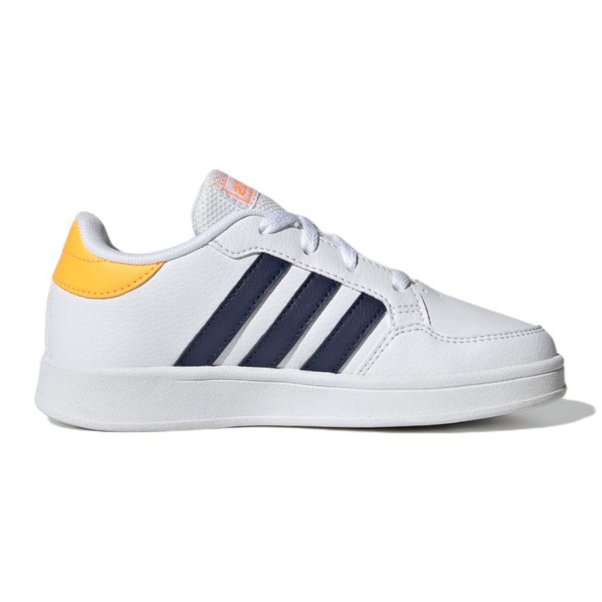 Подростковые кеды Adidas neo Breaknet White/Black/YelGS