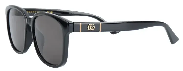 Женские солнцезащитные очки Gucci Double G Black