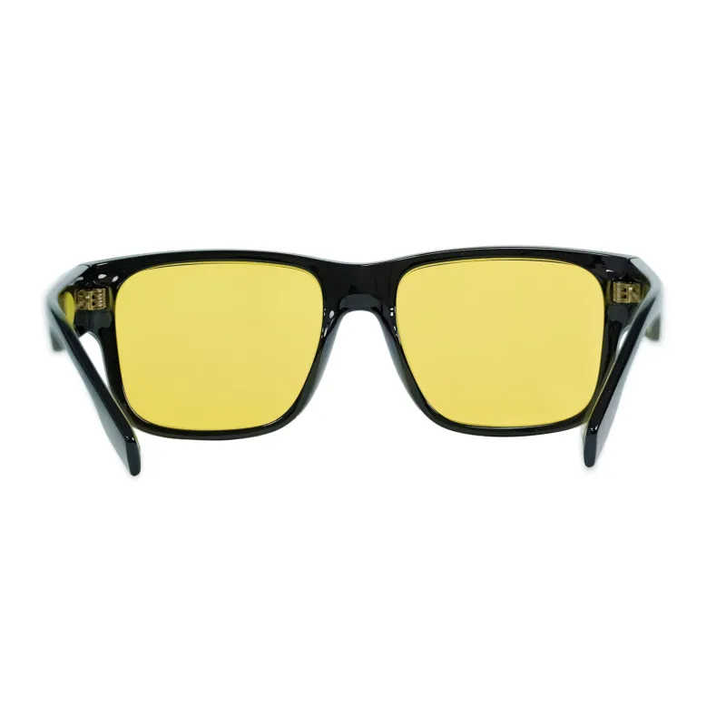 Солнцезащитные очки Burberry Black Frame With Yellow Lenses