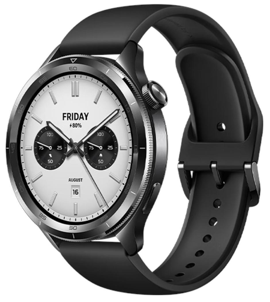Умные смарт-часы Xiaomi Watch S4, 47mm, NFC, Black