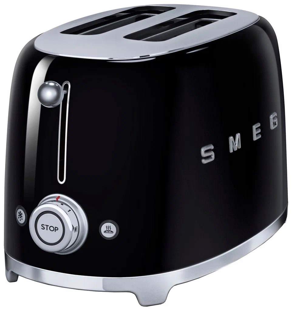 Тостер Smeg TSF01WH Black