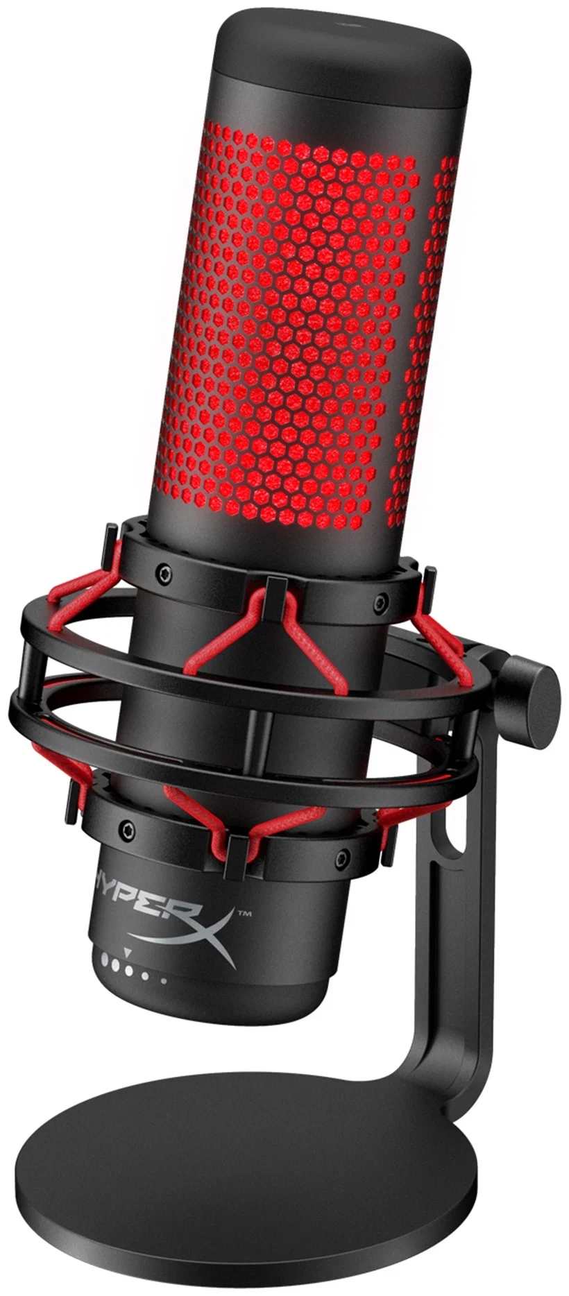 Микрофон HyperX QuadCast HX-MICQC-BK Black/Red