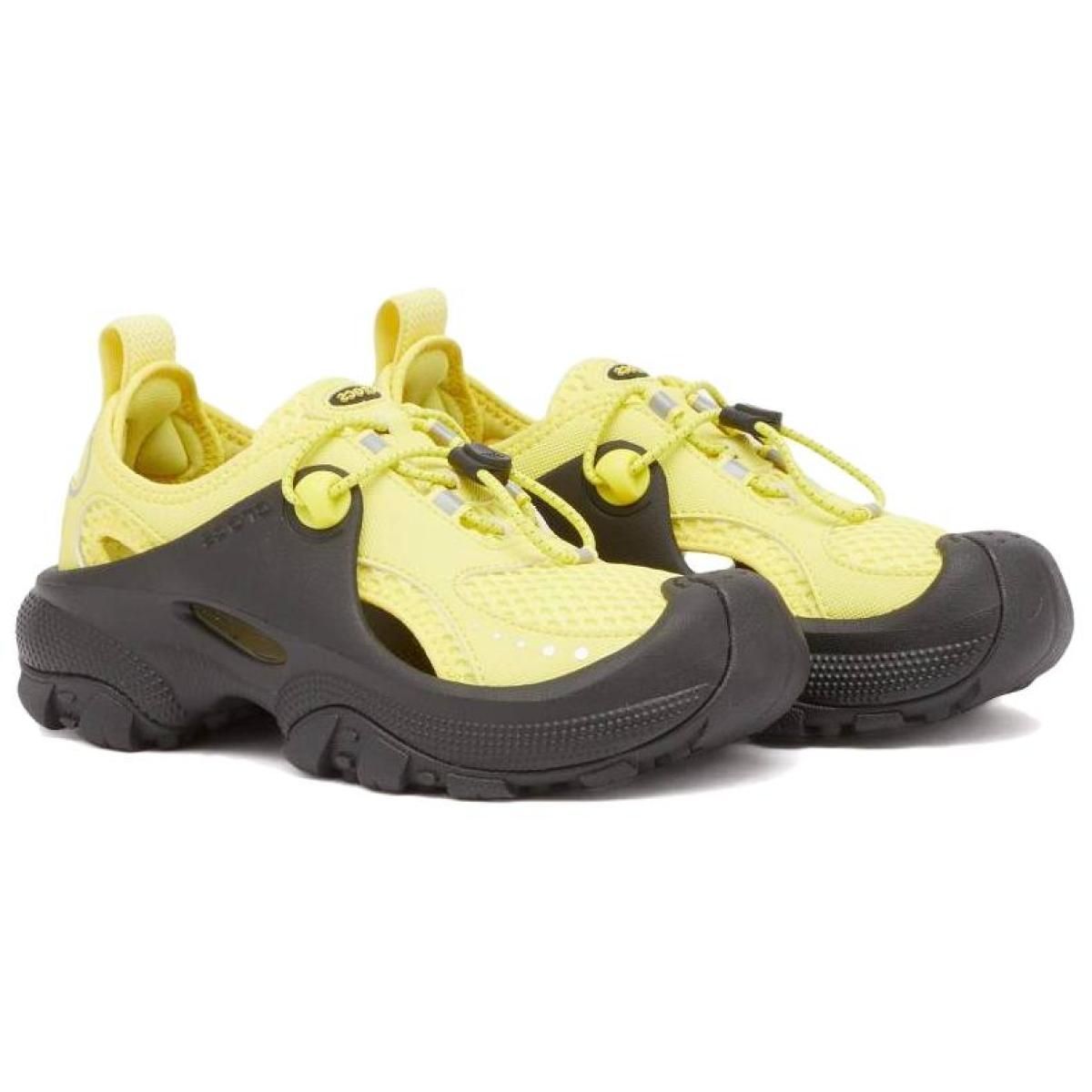 Мужские сабо Crocs Trail Break 2 Chartreuse Yellow/Black