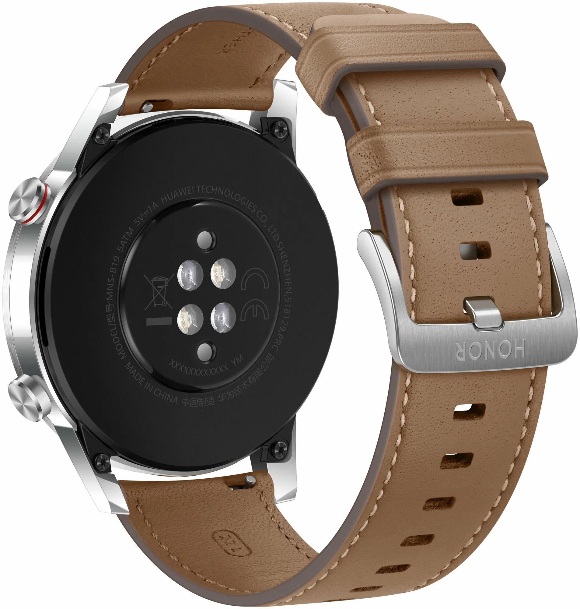 Умные смарт-часы Honor MagicWatch 2, 46 mm, NFC, GPS, Silver