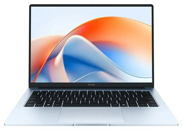 14'' Ноутбук Honor MagicBook x14 Plus (2025), 32 GB RAM/1 TB SSD, Silver/Blue, английская клавиатура